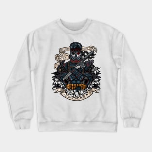 day of the Dead Patriot Crewneck Sweatshirt